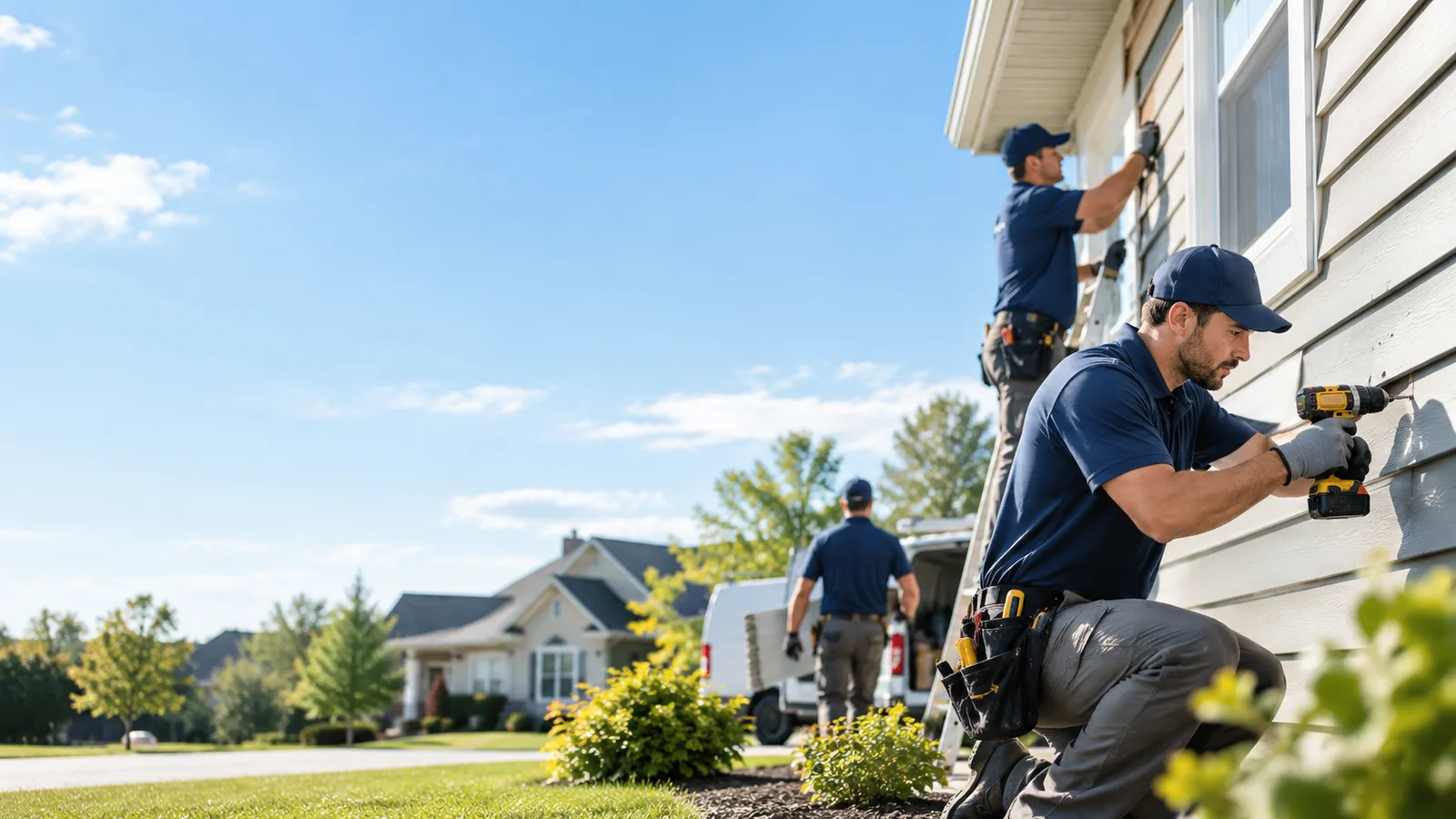 Cracked Siding Repair in Lansing, NC
